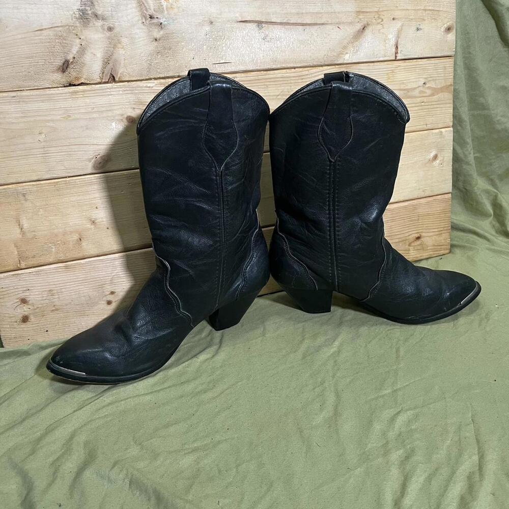 Black Ankle Boots for Women - Picture 3 of 5